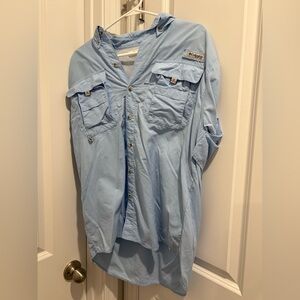 Columbia Sky Blue PFG Shirt
